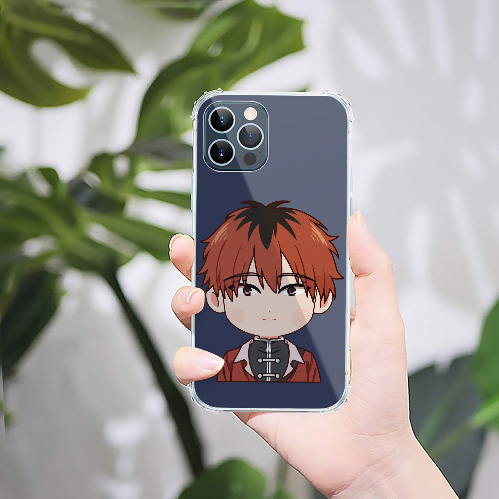 （画像用） 葬送のフリーレン Frieren 【iPhone 12シリーズ対応】透明スマホケース（クリアソフトケース）